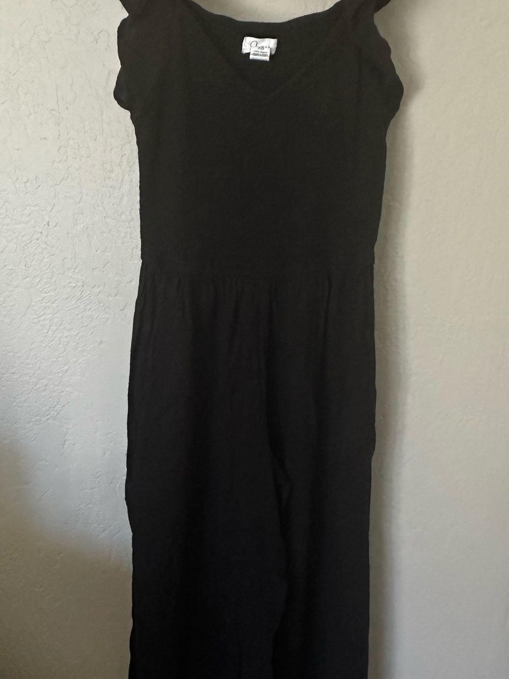 Japna Black Sleeveless Jumpsuit
